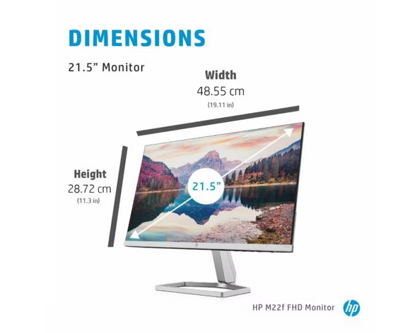 HP M22f 54.6 cm (21.5) FHD Monitor - Image 2