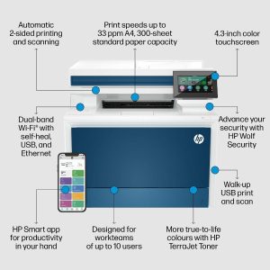HP Color LaserJet Pro MFP 4303fdw Printer