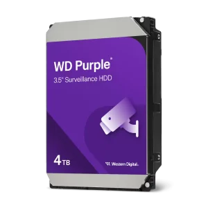 WD Purple Surveillance Hard Drive - 4TB